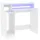vidaXL Schreibtisch mit LEDs Weiß 97x45x90 cm Holzwerkstoff