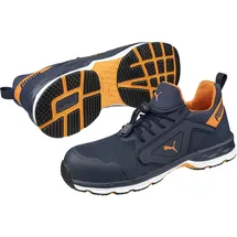Puma Safety Puma Sicherheitshalbschuh CHASE Blue/Orange Low S1P ESD Gr. 39