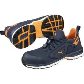 Puma Safety Puma Sicherheitshalbschuh CHASE Blue/Orange Low S1P ESD Gr. 39