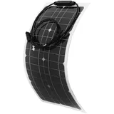 RAMSUN 25 Watt 12 Volt flexibles monokristallines Solarpanel für Wohnmobile Camper Van Boote und mehr (Solarplatten)