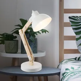 GLOBO Schreibtischlampe Weiß