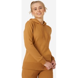 Kapuzenpullover Damen - Essentials 500 braun, braun|ocker, S