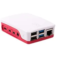 Raspberry Pi 4 rot/weiß