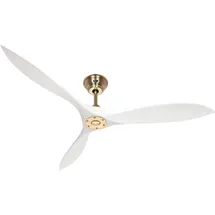 CasaFan Eco Airscrew 152 cm Deckenventilator Messing/Weiß