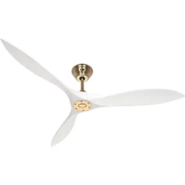 CasaFan Eco Airscrew 152 cm Deckenventilator Messing/Weiß