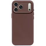 decoded iPhone 17 Pro Leder Case stoßfest braun