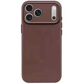 decoded iPhone 17 Pro Leder Case stoßfest braun