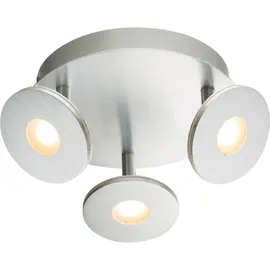 GLOBO Deckenstrahler 1 rund Aluminium