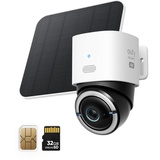 eufy 4G LTE Überwachungskamera mit WLAN, 4K UHD