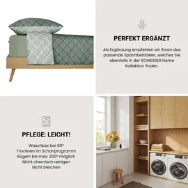 SCHIESSER Bettwäscheset Mabel | Renforcé | 2-teilig | 155 x 220 cm, Schlaftextilien, Bettwäsche Bettwäsche,