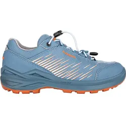 LOWA Kinder Multifunktionsschuhe ZIRROX GTX LO, SKYBLUE/ORANGE, 35