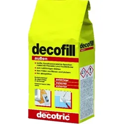 Decofill Spachtelmasse für außen, 1kg