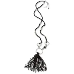 Le collier sans fermoir  Anna Aura noir