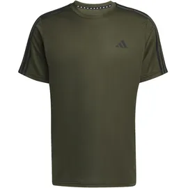 adidas Herren Shirt Train Essentials 3-Streifen, NGTCAR/BLACK, XL