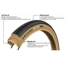 panaracer Gravelking 700 x 35 Zoll schlauchloser Reifen