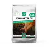 Best For Home - Schwarzerde für verbessertes Wachstum von Zimmer- und Balkonpflanzen, Gemüse, Obst und Kräutern. Bio, ideal für Blumenbeete und Kübel. Erhältlich in 20 Liter und 50 Liter Inhalt