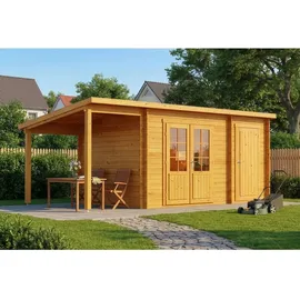 Alpholz Gartenhaus Maria 6 x 2,79 m Braun