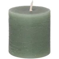 Atmosphera Rustikale Kerze 60 g grün