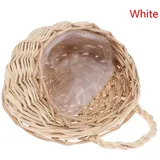 I Rattan Wandkorb Blumentopf Pflanzenhalter Wandbehang 1 Stück