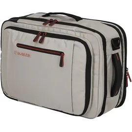 Travelite Crosslite 5.0 Bordtasche/Rucksack 43 cm Beige