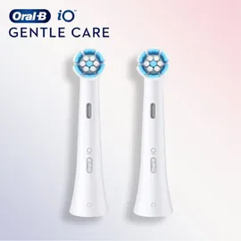 Oral-B iO Gentle Care 80346671 Elektrischer Zahnbürstenkopf 4 Stück(e) Blau, Weiß