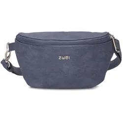 ZWEI Bauchtasche MADEMOISELLE MH4 nubuk-blue