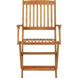 vidaXL Bistro-Set 3-tlg. braun klappbar