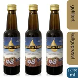 3 x Lausitzer Leinöl (kaltgepresstes Leinöl Omega 3 Speiseleinöl), 3 x 100ml