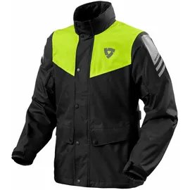 RevIt! Revit Nitric 4 H2O Regenjacke - Schwarz/Neon-Gelb / L