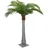 vidaXL Palme Künstlich 15 Blätter 200 cm Grün