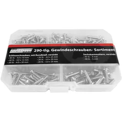 MANNESMANN Gewindeschrauben-Sortiment Sortiment, Schrauben  M13049
