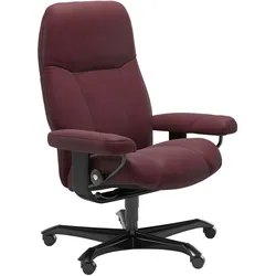 Stressless Consul Home Office | in Leder Batick Batick Bordeaux