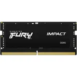 Kingston FURY Impact 16GB DDR5-4800 CL38 SODIMM Gaming Speicher für Laptop Einzelnes Modul - KF548S38IB-16