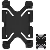 Silikon Schutzhülle mit Ständer für 7,9-12 Zoll Tablets, Waschbare Universelle TabletHülle Verstellbare Anti Rutsch Wärmeableitung Tab Schutz Stoßfester Tablet Ständer Sturzsichere Schutzhülle