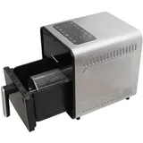 Hagenuk Heißluftfritteuse mit Rotisserie 8L 1650W Edelstahl