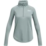 Under Armour Tech Graphic Halbreißverschluss-sweatshirt - Silica Green / Metallic Silver - L