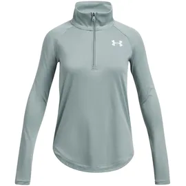 Under Armour Tech Graphic Halbreißverschluss-sweatshirt - Silica Green / Metallic Silver - L