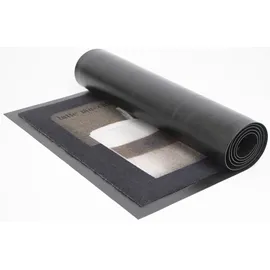 Primaflor Primaflor-Ideen in Textil Küchenläufer »ENJOY COFFEE, Made in Belgium«, rechteckig, 6,5 mm Höhe, Motiv Kaffee, mit Schriftzug, 50x150 cm, rutschhemmend, waschbar