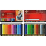 Koh-I-Noor Mondeluz Aquarellstift sortiert, 72er-Set, Metalletui (K3727)