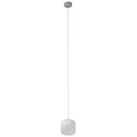 LUCANDE LED-Hängeleuchte Avelina, Ø 14cm, weiß, 1-flg.