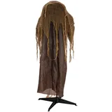Europalms Halloween Figur Hexe buckelig, animiert, 145cm