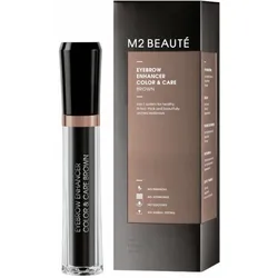 M2 Beauté Eyebrow Enhancer Color+ Care Brown 6 ml
