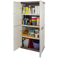 GarPet Gartenschrank Kunststoff Balkon Schrank Wasserdicht Haushaltsschrank Werkstatt