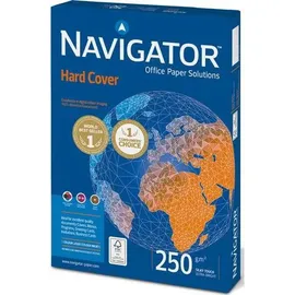 Navigator Hard Cover A4 250 g/m2 Glatt Weiß 125 Blatt