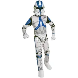 Trendy Clonetrooper Kostüm Kinder Starwars - S