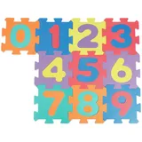 Bieco Puzzlematte, 26 tlg. | Spielmatte Baby | XXL Puzzle Kinder | Spielmatte Kinder baby puzzlematte bodenmatte kinder babymatte babyteppich bodenpuzzle kindermatten