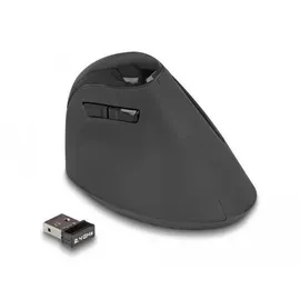 DeLock Vertikale Maus schwarz