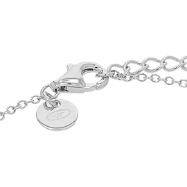 Tom Tailor Infinity Armband mit Zirkonia Rosa/Silber 2100590 Größe 14+2 cm