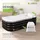 Juskys Aufblasbare Badewanne M - Outdoor Wanne faltbare, mobile Eistonne mit Rückenlehne