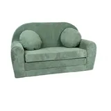 FORTISLINE Kindersofa Rosalia 100 x 60 x 50 cm Cord grün